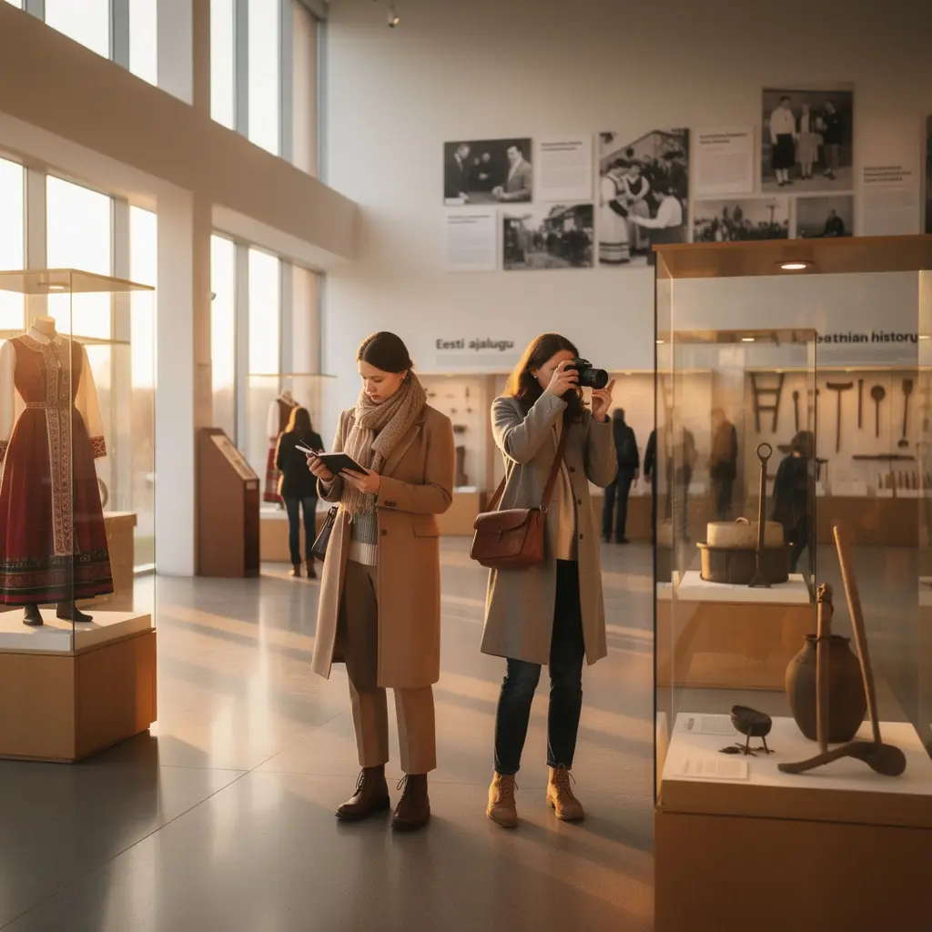 Tartu ülikooli ajalooline peahoone, mis on kaunistatud rohelise haljastusega.